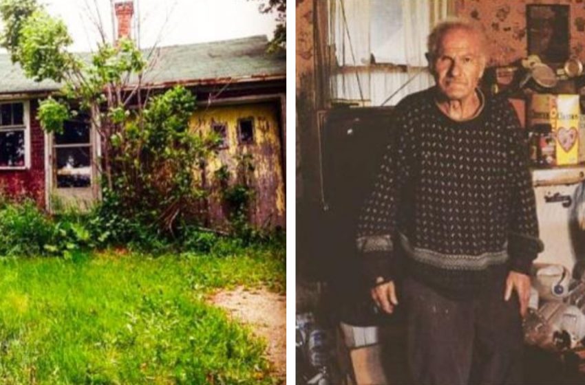  La ragazza ha trovato il vecchio in una casa abbandonata e si è impegnata ad aiutarlo